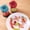 Black, variant on Mini Fruit Cutter Slicer, Manual Grape Cherry Strawberry Dicer Container Portable Small Fruit Cutting Tool for Salad Baking