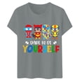 thumbnail image 1 of JAKANYQ T-Shirts pour Femmes Sensibilisation T-shirt Classique, 1 of 6