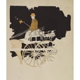 thumbnail image 3 of Charles Wright 20x23 Black Modern Framed Museum Art Print Titled - Man Driving a Carriage (1895 - 1896), 3 of 5