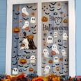 thumbnail image 5 of Halloween Decorations - Reusable Window Clings for Halloween Party Decorations Indoor Outdoor Pumpkin Ghost Window Decor Stickers for Office Party Favors Supplies Crafts, 5 of 6