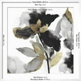 thumbnail image 5 of Art.com Black Petals Gold Leaves II Art Print by Asia Jensen, White Frame Wall Art, 29" x 29", 5 of 5