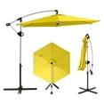 thumbnail image 7 of COSIEST 9ft Offset Patio Umbrella, Cantilever Hanging Outdoor Umbrella for Market, Backyard, Poolside, Garden, 7 of 7