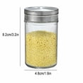 thumbnail image 3 of Seasoning Shaker Spice Shaker Spice Shakers with Holes and Lids Salt and Pepper Shakers with Lids Salt and Pepper Shakers with Adjustable Pour Holes Adjustable Seasoning Shaker Glass Spice Jars, 3 of 9