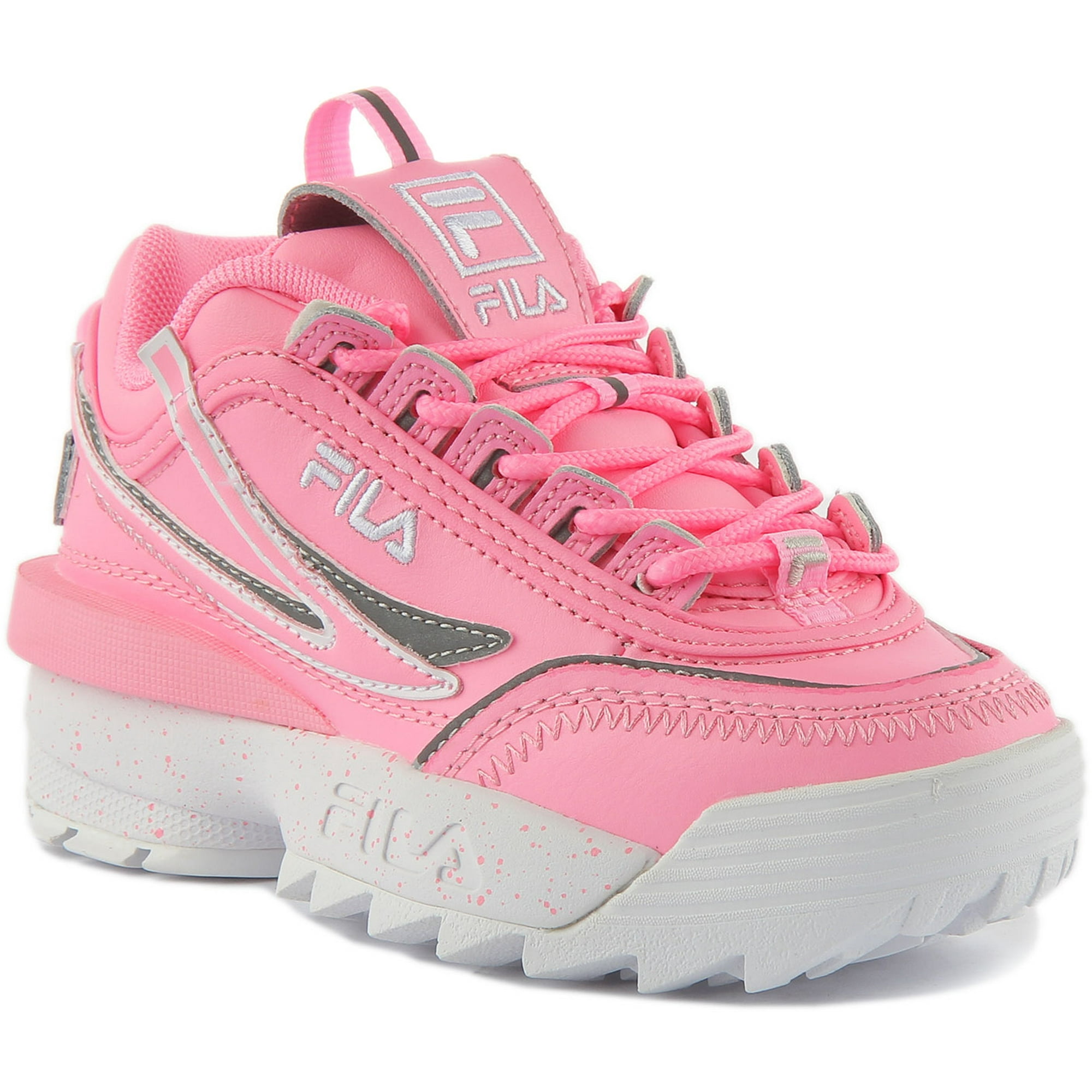 Fila Disruptor 2 EXP Kid's Lace Up Chunky Sole Casual Trainers In Size 11C - Walmart.com