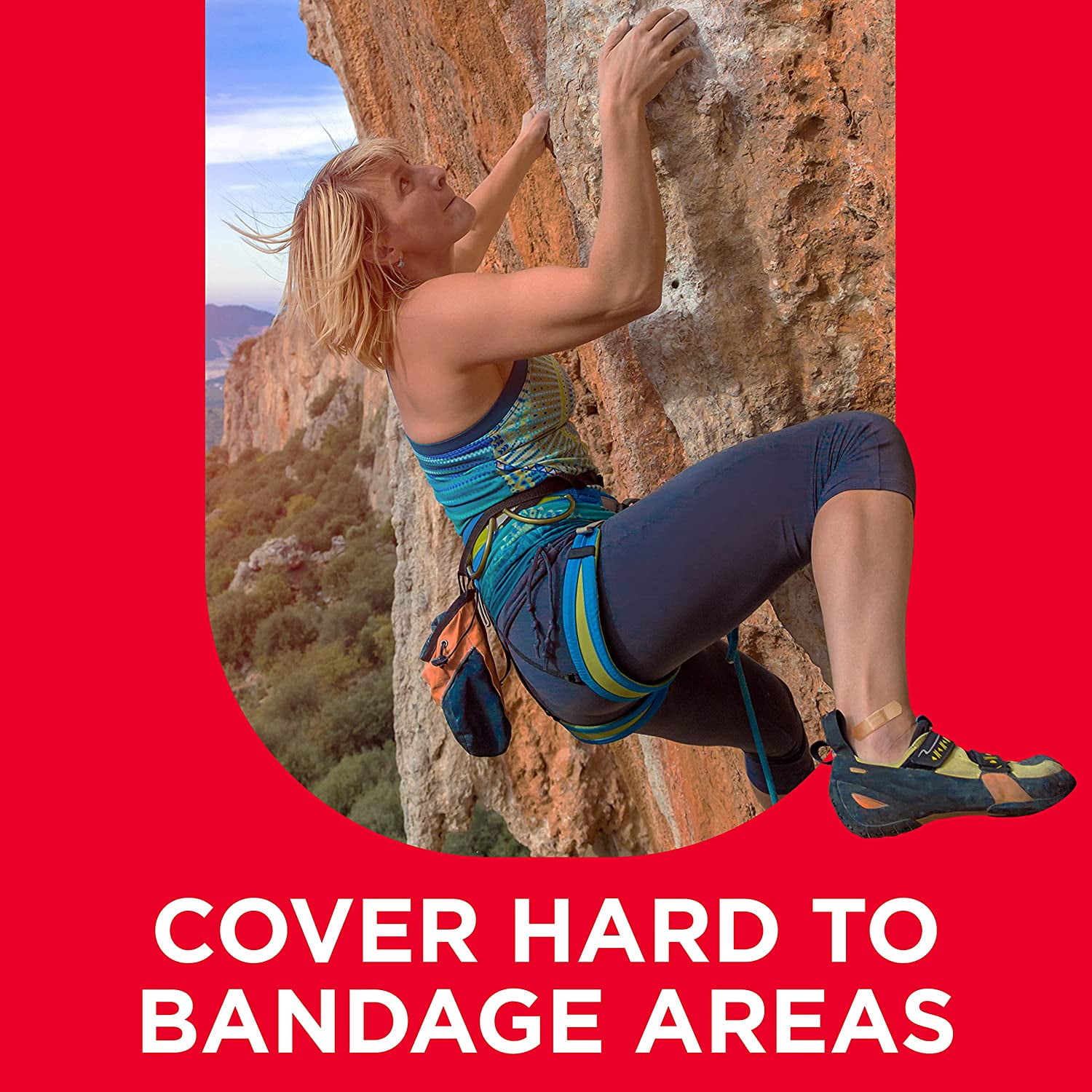 Band-Aid Brand Tough Strips Adhesive Bandage, All One Size, 60 ct (Pack of 2)