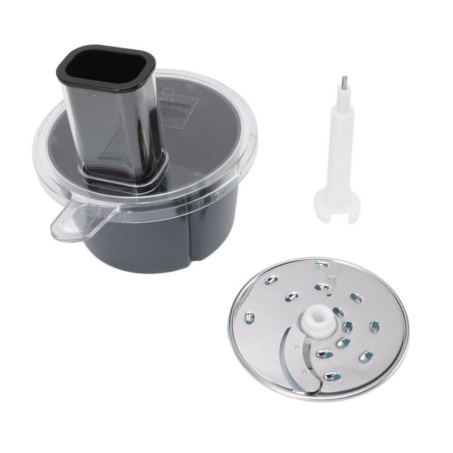 Ensemble de Contenants pour Robot Culinaire, Pièces de Tranchage et de Râpage en Acier Inoxydable pour Robot Culinaire, Installation Facile, Pièces de Réparation pour la Cuisine