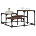 thumbnail image 1 of vidaXL Coffee Table Brown Oak 68x68x40 cm Engineered Wood, 1 of 1