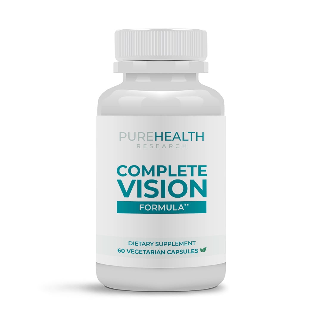 Complete Vision Formula by PureHealth Research, 60 Capsules - Walmart ...