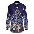 thumbnail image 4 of Nutcracker Christmas Special Long Sleeve Blouse Woman Streetwear Casual Shirts Summer Oversize Woman Streetwear Clothing Birthday Present, 4 of 7