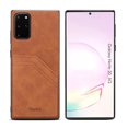 thumbnail image 1 of Allytech Galaxy Note 20 Case with Cards Holders, PU Leather Slim Fit Drop Protection Shockproof Wireless Charing Support Bumper Defender Back Cover Case for Samsung Galaxy Note 20, Brown, 1 of 1