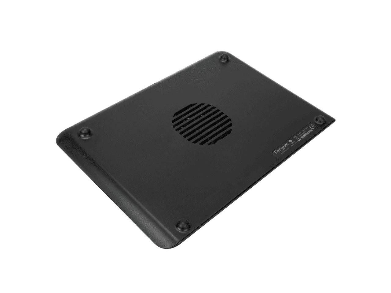 Targus 16" Single Fan Chill Mat - Upto 16" Screen Size Notebook Support - 1 Fan(s) - Plastic - Black- AWE69US
