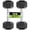 12 lb, Pair, variant on Hex Dumbbell Rubber Encased Dumbbell Strength Training Hex Dumbbell, Hand Weight For Workout & Exercise 100 lb