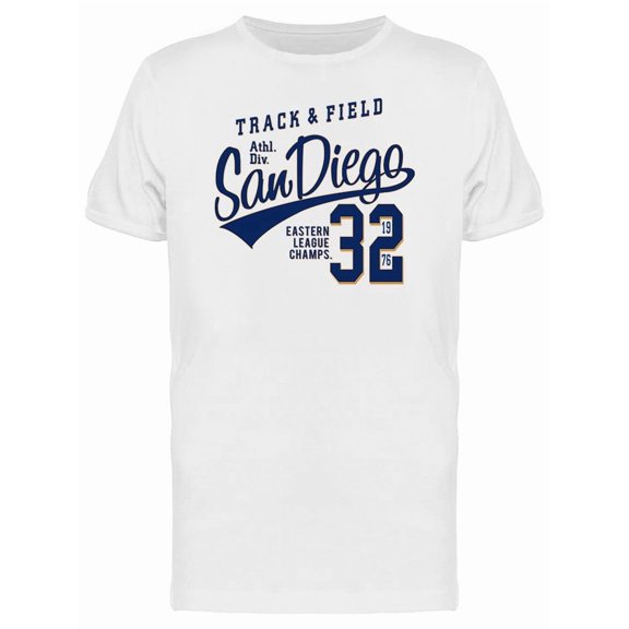 Track And Field San Diego Tee Men's -Image by Shutterstock