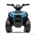 thumbnail image 2 of 6V Ride on ATV Toys for Kids 3-5, Mini Battery Powered Motorized Quad for Kids with Anti-Slip Wheels, Toddler Car for Girls Boys, Blue, 2 of 7