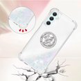 thumbnail image 4 of Case for Samsung Galaxy A25 5G, Galaxy A25 5G Case Girls Women Glitter Clear TPU Cute Bling Love Quicksand Sparkle Case with Stand Shockproof Liquid Case for Samsung Galaxy A25 5G Colorful YBZ, 4 of 14