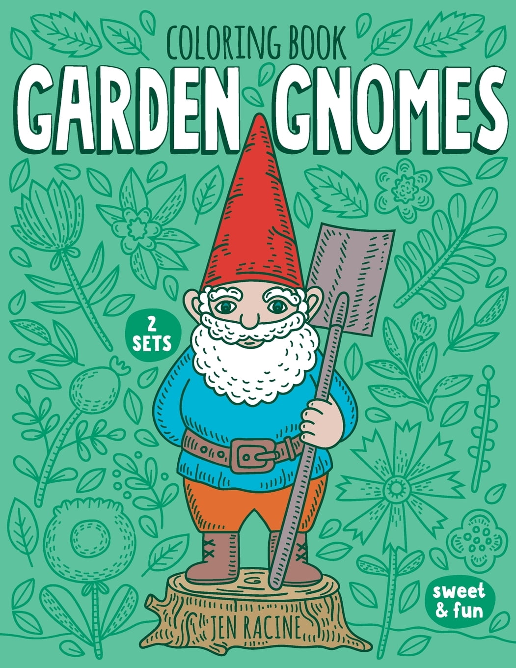Download Garden Gnomes Coloring Book (Paperback) - Walmart.com ...