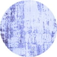 thumbnail image 1 of Ahgly Company Indoor Round Oriental Blue Industrial Area Rugs, 8' Round, 1 of 4