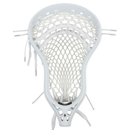 String King Mark 2D Defense Semi-Soft 4s Mesh Strung High White Lacrosse