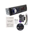 thumbnail image 3 of Reproductor Multimedia Para Coche Fm Receptor De Entrada Auxiliar Voz Clara Coche Bluetooth Autoradio Radio Estéreo Para Coche Bluetooth Receptor De Radio Para Coche Con Control Remoto 1428 12V matsuzay VI005092-00, 3 of 6