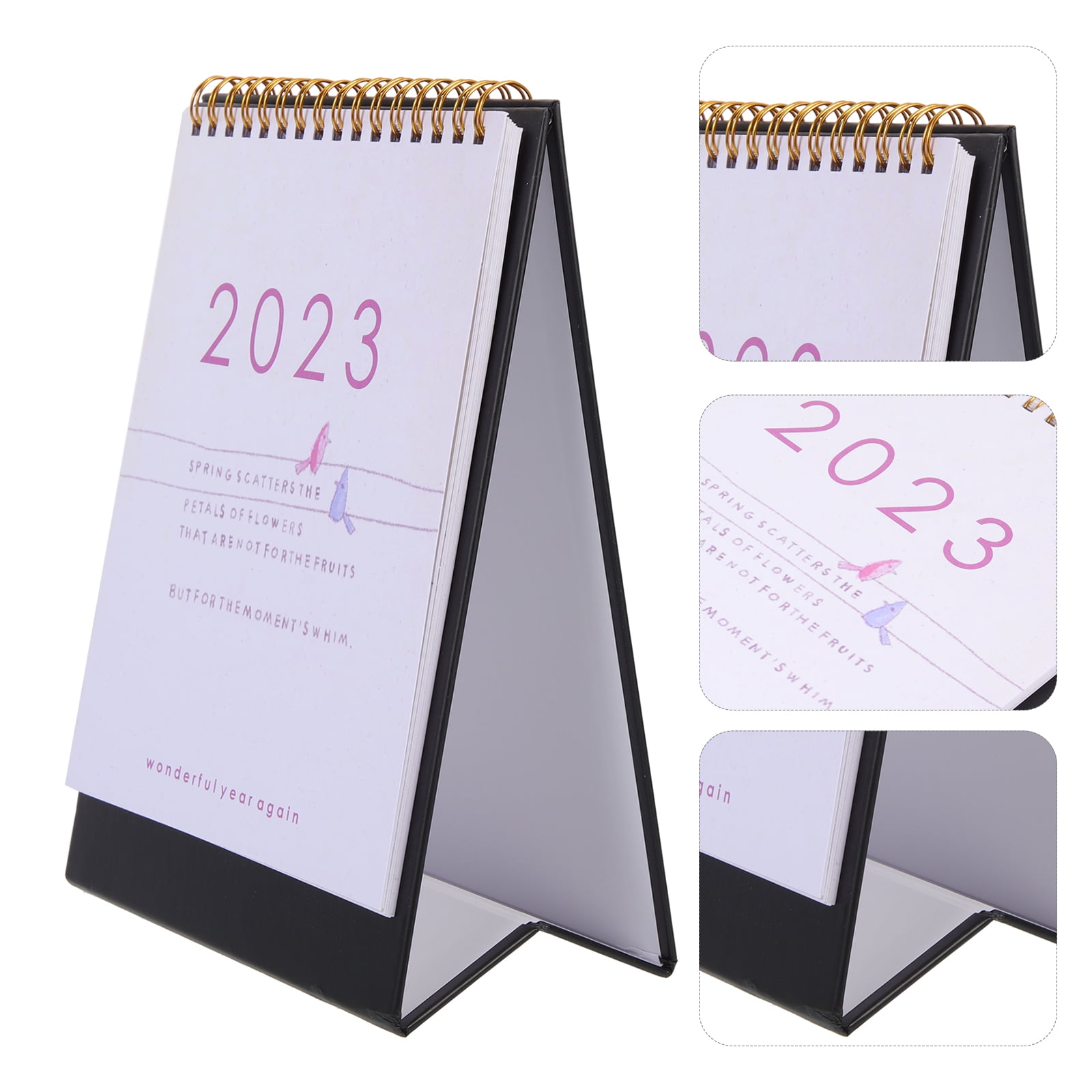 Desk Calendar 2023 Desk Calendar Ornament Calendar Planner Office Desk  Calendar Decoration - Walmart.com
