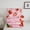 Pink Red, variant on Feelyou Cartoon Love Heart Queen Comforter Set for Kids, Cute Flower Rainbow Bedding Sets, Valentine's Day Theme Reversible Bedding Comforter Set, Super Cozy Room Decor, 3 Pieces
