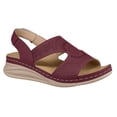 thumbnail image 3 of Willtoo Women's Open Toe Wedge Orthopedic Sandals Boho Non-slip Dressy Summer Sandals with Ankle Strap Breathable Casual Walking Shoes, 3 of 6