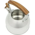 thumbnail image 5 of Flintshire Stainless Steel Whistling Tea Kettle, 1.75-Quart, Brushed Satin, 5 of 5