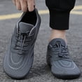 thumbnail image 4 of Women's Sneakers Mesh Running Trendy Casual Slip On Running Sneakers Khaki 40, 4 of 7