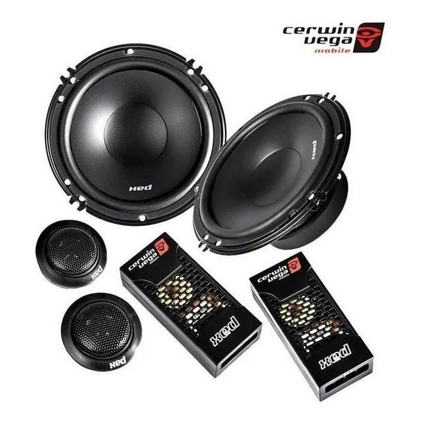 Set De Medios Cerwin Vega Xed650c 300 Watts 6.5 Pulgadas 2 Vias Cerwin Vega XED650C
