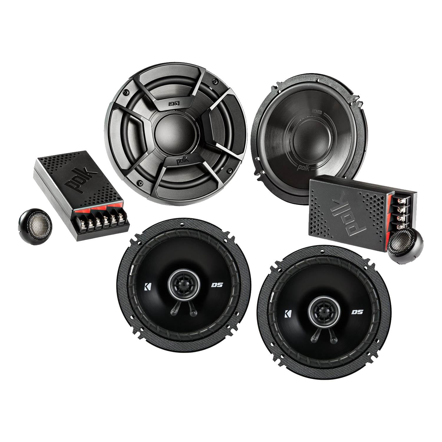kicker 6.5 speakers 300w