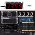 thumbnail image 1 of DIY Clock Kit Digital Tube Display Date Week Temperature Alarm DS1302 Chip Soldering Project Learning Diy Electronic Kit, 1 of 5
