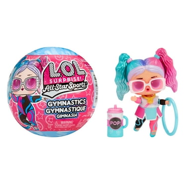 LOL Surprise All Star Sports Gymnastics Collectible Doll, 8 Surprises, Limited Edition, Ages 4 
