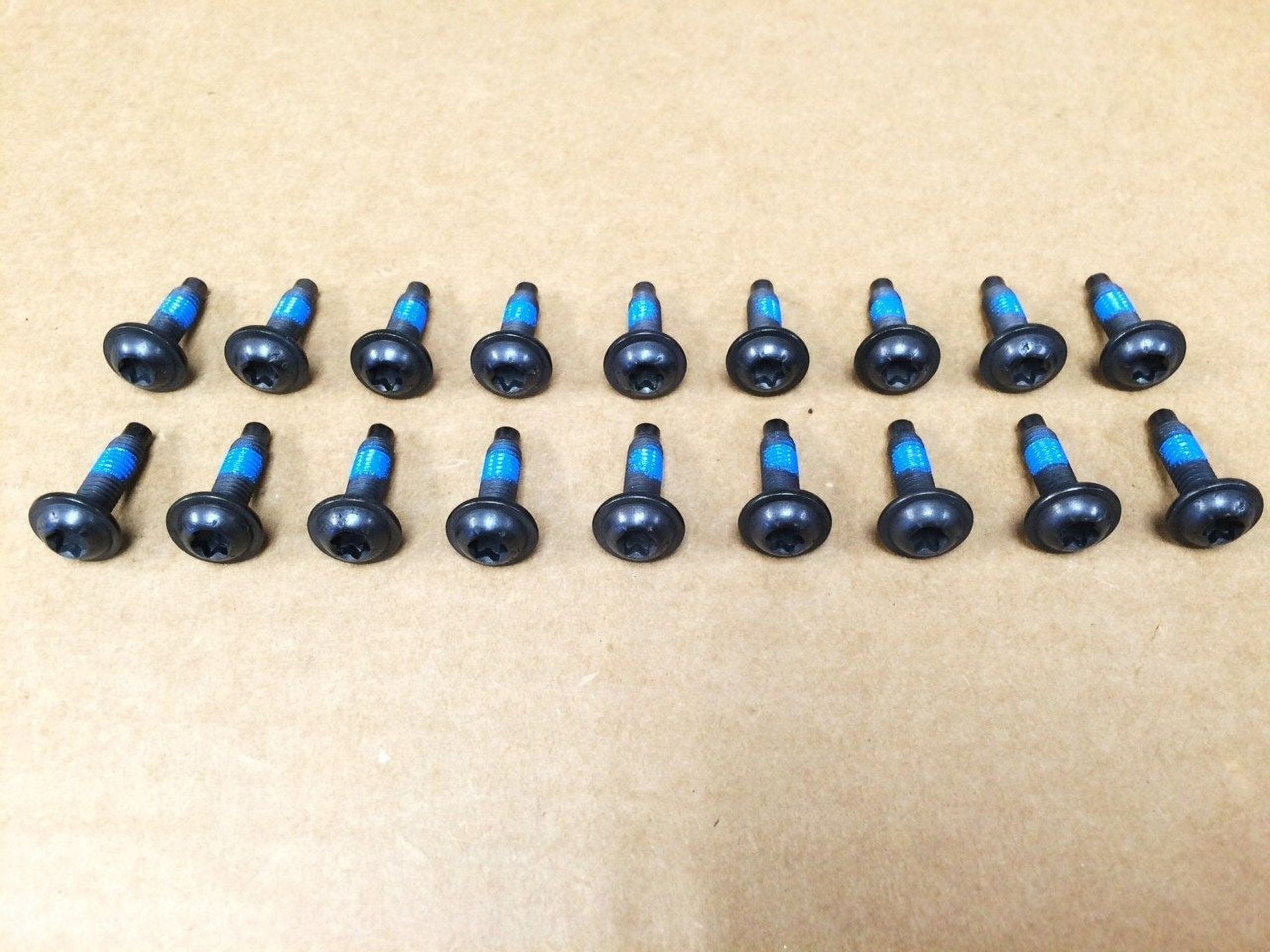 18 ea 1997 to 2006 Jeep Wrangler TJ Front & Rear Bumper End Cap Torx Screws