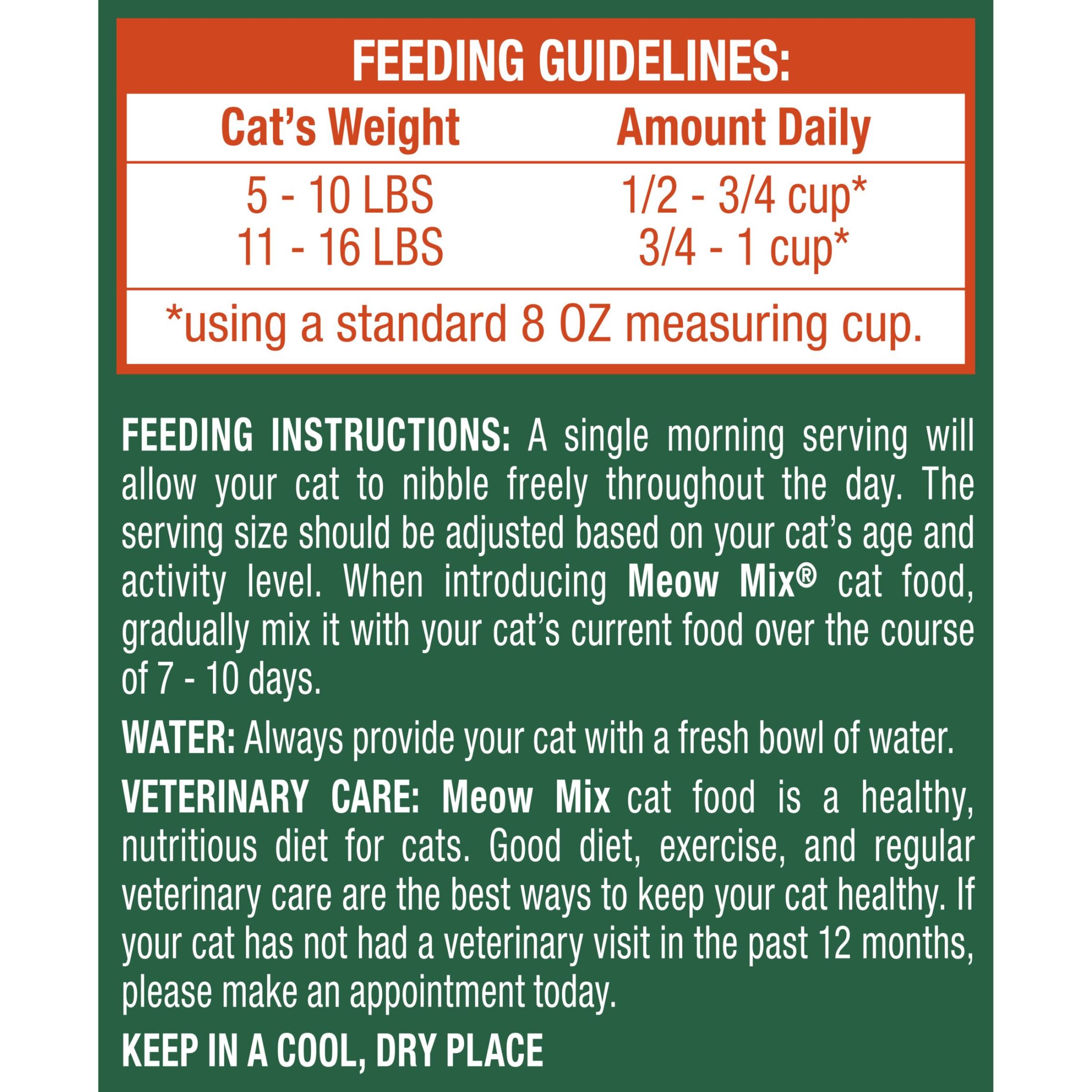 Meow Mix Indoor Health Dry Cat Food, 14.2 lb photo 6