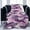 Camouflage(purple), variant on Houndstooth Pattern Throw Blanket Ultra Soft Warm All Season Decorative Fleece Blankets for Bed Chair Car Sofa Couch Bedroom 80"X60"