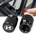 thumbnail image 2 of 4 Uds. Accesorios de tapa de válvula de coche, válvula de neumático de rueda, funda de aire para Hyundai Santa Fe Sonata Solaris I20 Azera Creta I30, productos para automóviles, 2 of 4