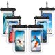 thumbnail image 1 of 6 piezas para bolsa impermeable universal para teléfono Funda subacuática Bolsa seca para teléfono móvil transparente para teléfono inteligente de 6.9 pulgadas MFZFUKR BST3082904, 1 of 5