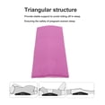 thumbnail image 3 of Almohada De Embarazo, Almohada De Embarazo De Espuma Viscoelástica Con Estructura Triangular Para Dormir, Espalda, Rodillas Y Piernas, Soporte Para El Vientre, 3 of 7