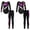 Black&Hot Pink, variant on iixpin Kids Girls Rhinestone Long Sleeve Gymnastic Leotard with Athletic Leggings Dance Skating Costume Tracksuit Purple&Hot Pink 12