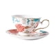 thumbnail image 2 of Juego de tazas y platillos de porcelana, tazas de café de cerámica, portátiles, multifuncionales y únicos. 180 ml, 2 of 9