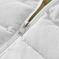 thumbnail image 5 of FRSASU Clearance Baby Infant Girls Winter Warm Hooded Coat Jacket Thick Warm Clothes Zipper Coat White 4-5 Years, 5 of 5
