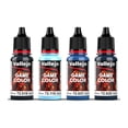 thumbnail image 3 of Juego de colores Paint Vallejo Game Color de 4 x 18 ml, tonos azules, 3 of 4