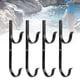 thumbnail image 1 of 4 Juegos de Colgadores para Postes de Piscina con 8 Tornillos Accesorios de Piscina de aleación de Aluminio Juego de Ganchos para Postes Telescópicos Skimmers Rastrillos de ANGGREK  Otros, 1 of 8