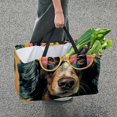 thumbnail image 7 of Dog Retro Versatile Oxford Cloth Reusable Storage Box - Foldable, Large Capacity Beach Bag, Shopping Bag, and Decorative Box, 7 of 7