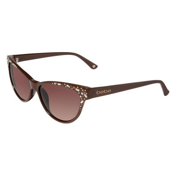 Sunglasses Bebe 7024 Chocolate Walmart Com