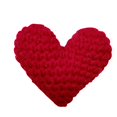 thumbnail image 2 of NANDIYNZHI Hand hook red heart, Yarn woven fabric, Decorative accessories, Suitable for Valentine's Day and Spring Festival, 2 of 5