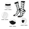 thumbnail image 5 of Honeii Soccer Ball Print Adult Socks,Crew Socks,Casual Calf Socks,Daily Wear Socks for Men & Women, Perfect for Sports, Casual and Everyday Use, 5 of 6