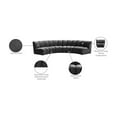 thumbnail image 2 of Meridian Furniture Infinity Gray Velvet 4pc. Modular Sectional, 2 of 12