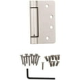 thumbnail image 2 of National Hardware 4 in. L Satin Nickel Spring Hinge 1 pk, 2 of 3