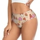 thumbnail image 2 of Fotbe 70s Mushroom Calzones Estampados para Mujer – Ropa Interior de Algodón, Cómoda, Suave y Elástica-Small, 2 of 6